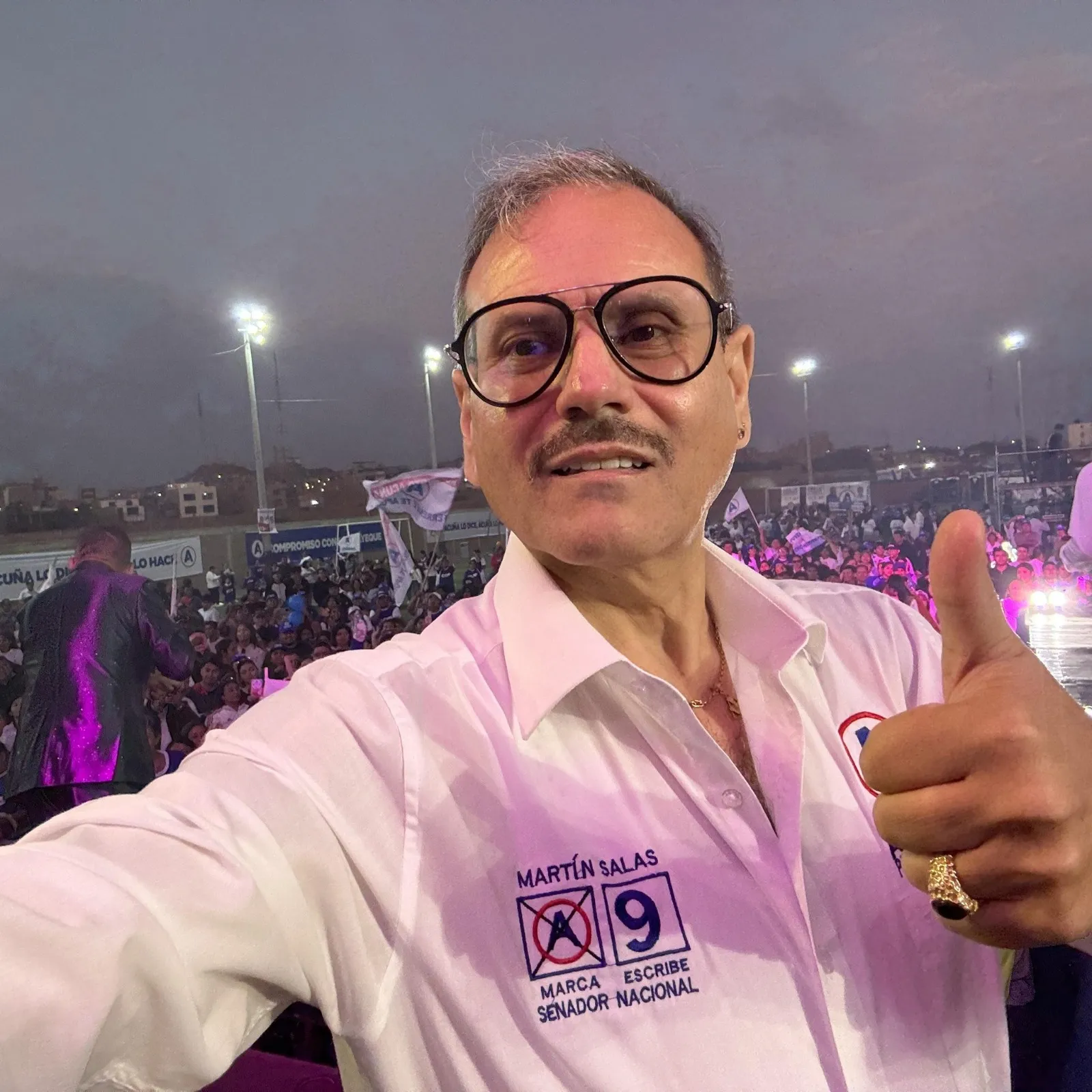 Martín Salas - Candidato al Senado